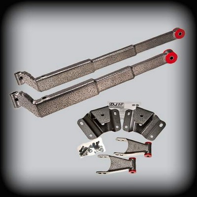 thumbnail image 2 of Crown/Spring Tech Rear Lowering Shackle Kit For 1987-1996 Ford F150 – 2WD/4WD – Drop Shackles (1 Or 2 Inch Drop) 2 of 4