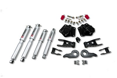 thumbnail image 2 of Crown Suspension 3" Front Lowering Coil Springs Drop Kit – 1992-1999 GM Tahoe Yukon Suburban V8 – USA Made 2 of 6