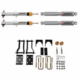 2019-23 Ranger 4wd 2 inch front/4 inch rear lowering kit with SP Shocks